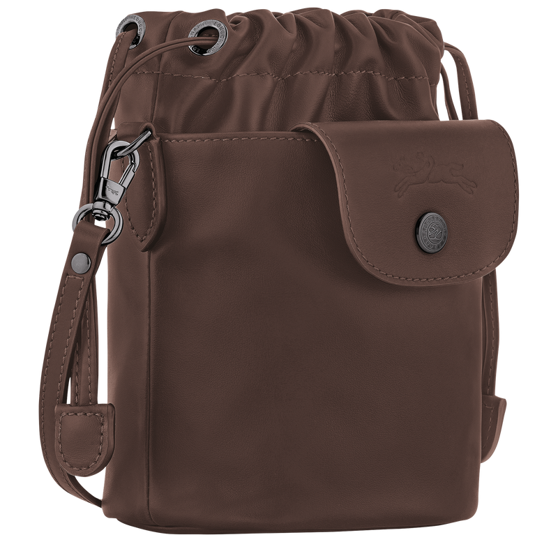 Le Pliage Xtra XS 水桶包 , 摩卡色 - 皮革  - 查看 2 5
