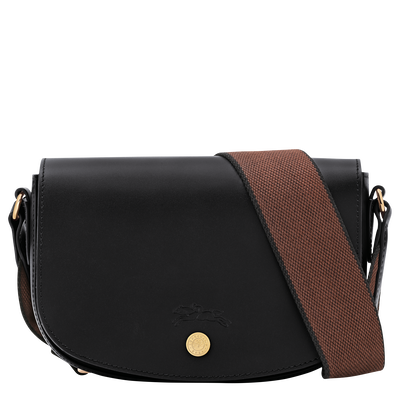 &Eacute;pure S Crossbody bag , Black - Leather