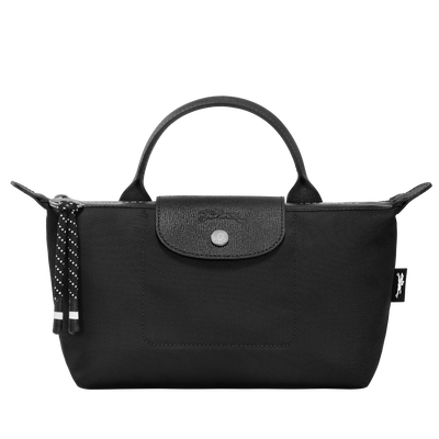 Le Pliage Energy 小袋 , 黑色 - 再生帆布