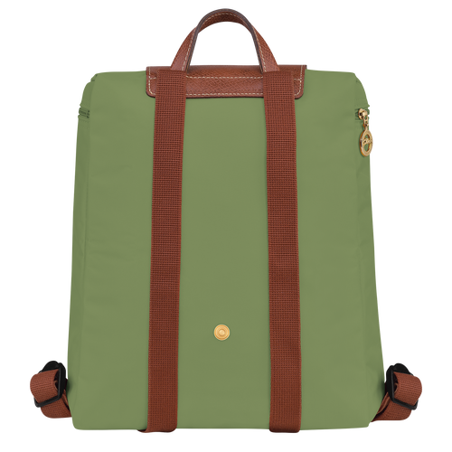 Le Pliage Original M 双肩背包 , 苔藓绿 - 再生帆布 - 查看 3 5