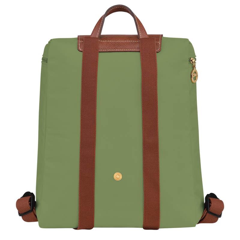 Le Pliage Original M 双肩背包 , 苔藓绿 - 再生帆布  - 查看 3 5