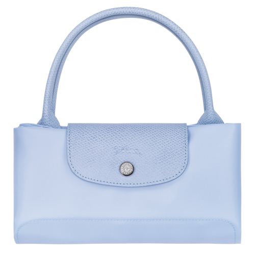 Le Pliage Green M Handbag , Sky Blue - Recycled canvas - View 6 of  6