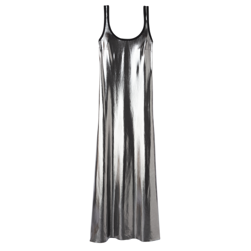 Long dress , Gun Metal - Jersey - View 1 of  3