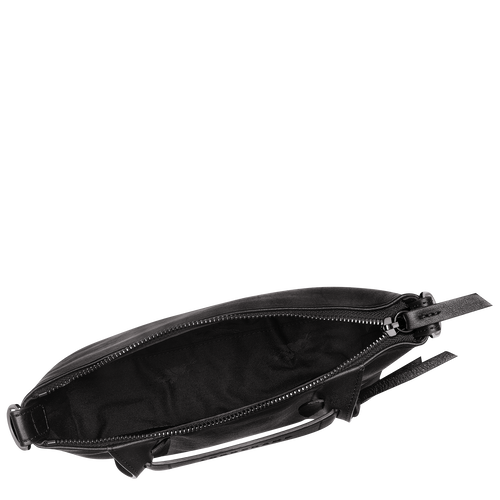 Longchamp 3D S 斜挎包 , 黑色 - 皮革 - 查看 5 6