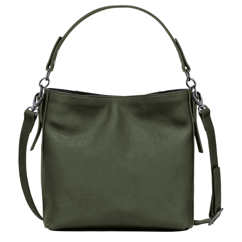 Longchamp 3D S 斜挎包 , 卡其色 - 皮革  - 查看 4 6