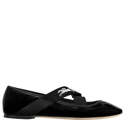 Energy Ballerinas , Black - Leather