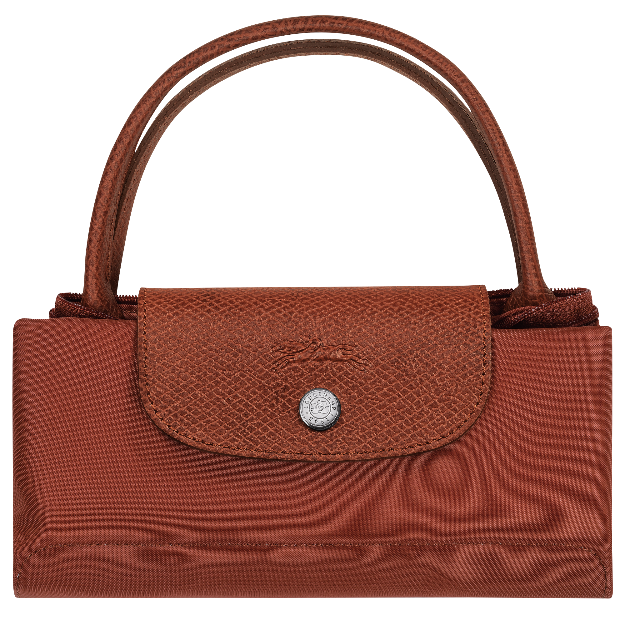 手提包 S, 栗子色 - 查看 7
        7 - 放大 Le Pliage Green 手提包 S, 栗子色