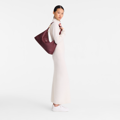 Le Pliage Xtra XL 单肩包 , 勃艮第色 - 皮革
