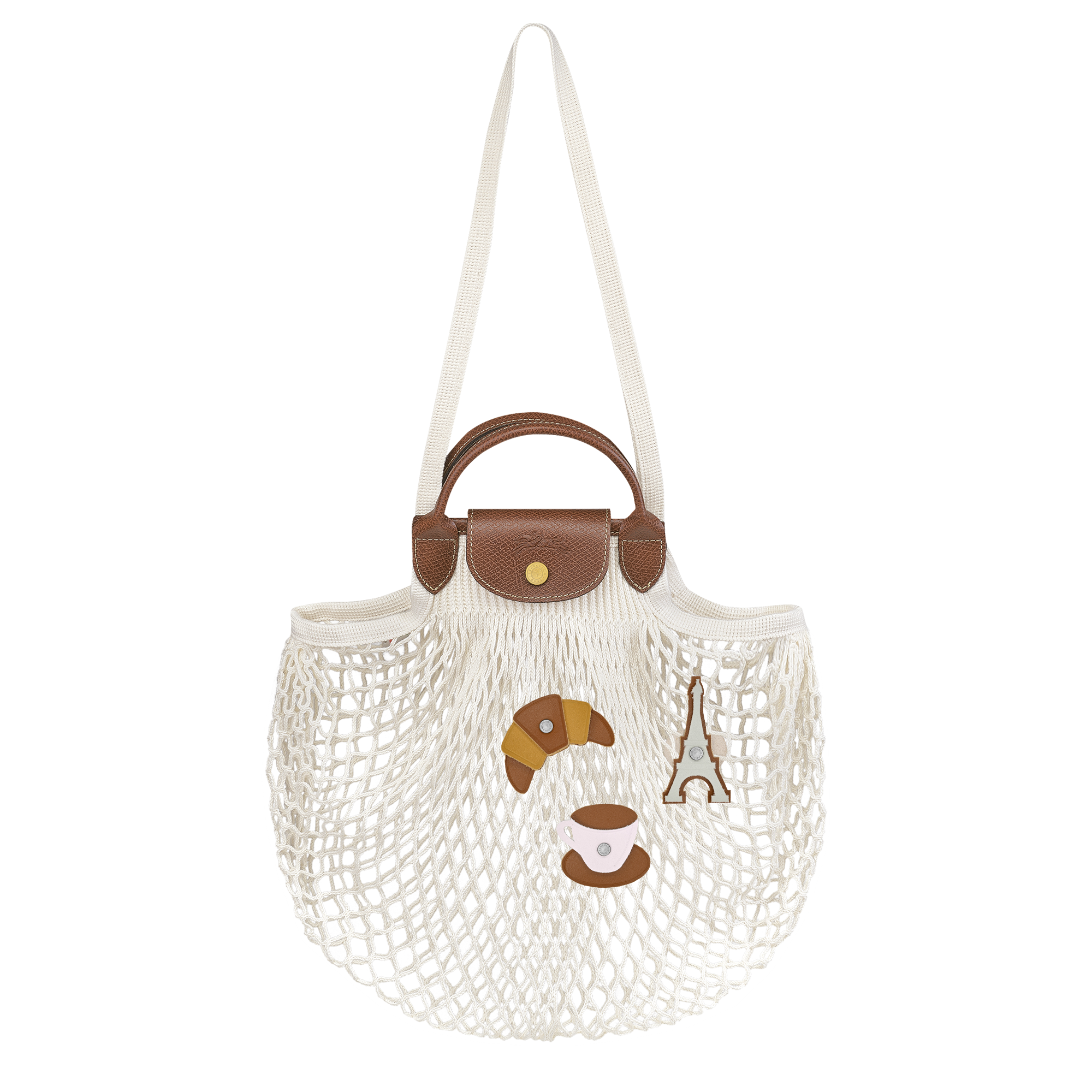 Le Pliage Filet 网袋 L, 象牙白