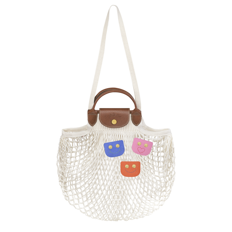 Le Pliage Filet L 网袋 , 象牙白 - 帆布  - 查看 6 6
