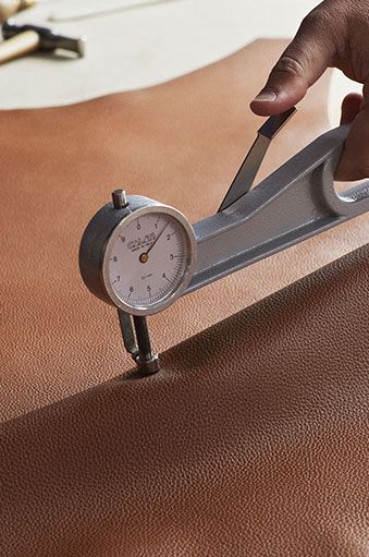DRUMMED LEATHER